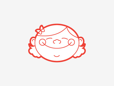 Happy Bean bean happy illustration kids red smile