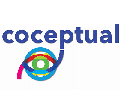 Coceptual Color Logo brand and identity branding circle logo colorful design graphic design logo tech company