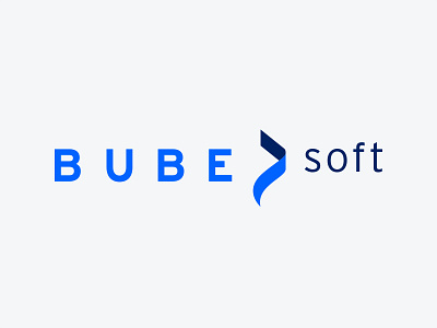 Bube Software Services Logo berlin branding logo pantone software