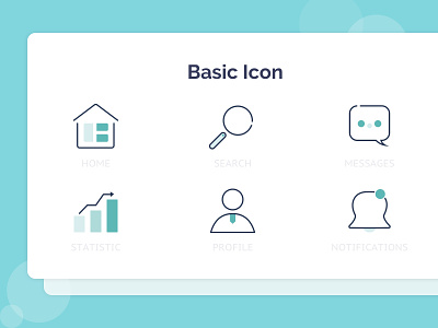 Icon Basic blue chat green home icon icon design icon set iconhome iconography icons illustrations logo messages notifications profiles search icon tosca ui vector