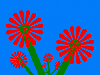 Forever Blossoming dean rheims digital illustration grtfuturism roma flag romani