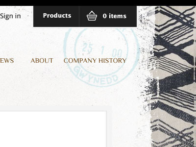 Ethnic feel coffee ecommerce website