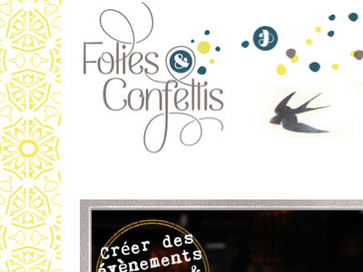 website- Folies & Confettis