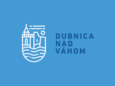 Dubnica nad Vahom branding city cityide design identity logo logotype vector