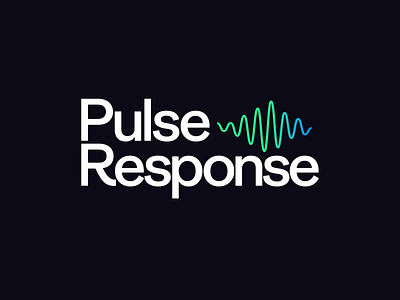 Pulse Response studio branding design graphic design iden identity logo logotype ui vector