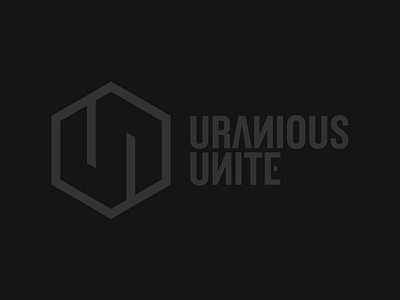 Uranious Unite design identity logo logotype vector