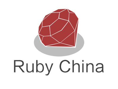 Ruby China logo logo ruby