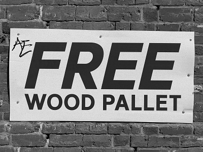 FREE WOOD font type typeface typogaphy wood pallet