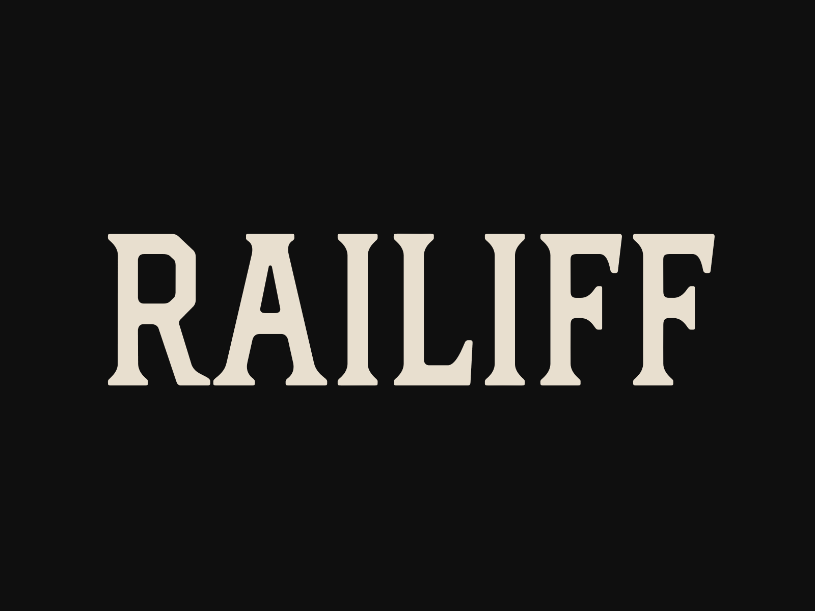 RAILIFF alternatives bold display font glyphs hand sewn ligatures otf outline railiff regular serif type typeface typography versatile