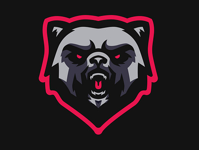 Bear Logo esport esport esportlogo game logo mascaout