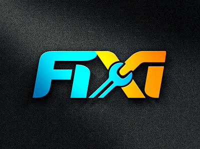 Fixi Logo fix fixing wrench