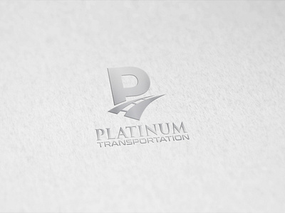 Platinum Transportation car comapny logo p platinum road transportation