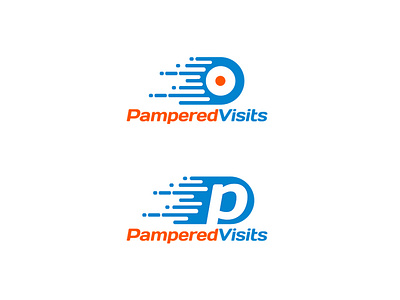 Pampered Visits company delivery fast logo pampered