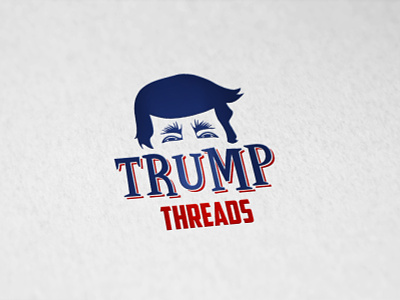 Trump Threads design donald logo threads trump