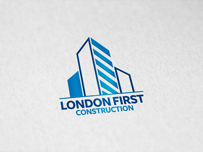 London First Construction buildings construction house logo real estate