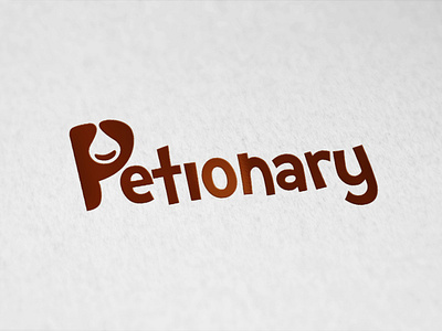 Petionary Logo dog logo pet shop veterinary