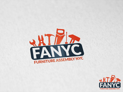 Fanyc Logo assembly company construction furniture logo nyc