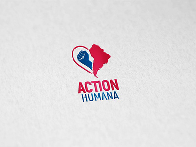 Action Humana action africa design hand heart human logo proud save