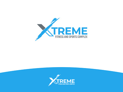 Xtreme Logo company complex design fitness logo sport xtreme