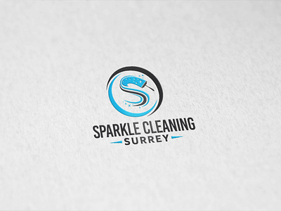 Sparkle Cleaning brush clean cleaning company design graphic design logo sparkle window