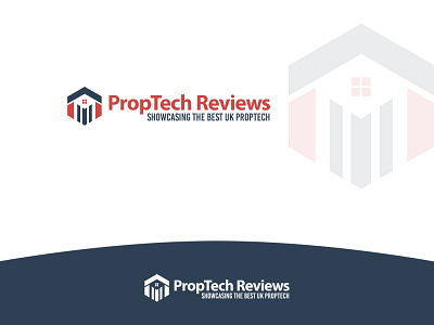 PropTech Reviews company design house logo property smart technology