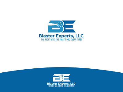 Blaster Experts be blast blastering company design graphic design logo