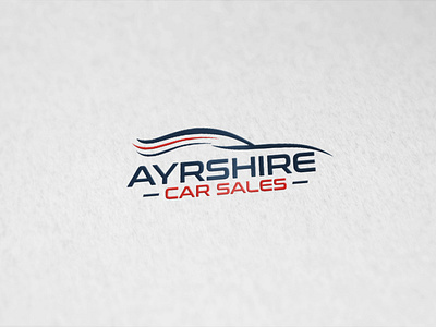 Ayrshire Logo car car sale cars company design logo sale