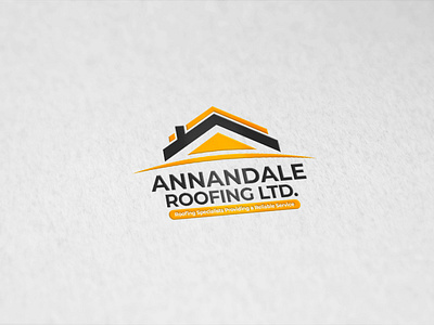Annandale Roofing LTD company design house logo real estate roof roofing