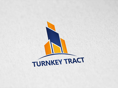 Turnkey Tract branding building design graphic design logo real estate townhouse