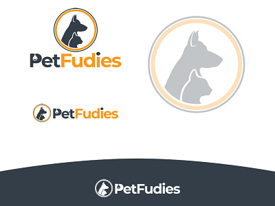 Pet Fudies clinic design fudies logo pet pets petshop shop veterinary