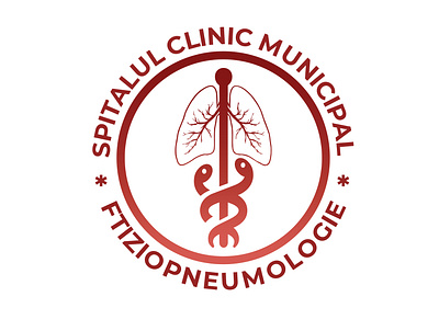 Medical Logo clinic design hospital logo medical phtiziopneumology