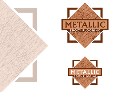Metallic Epoxy Flooring ceramic company design epoxy floor logo metalic