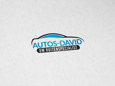 Autos David automotive cars design logo rent salon sell