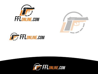 FFL online amunitions design gun store guns logo market store