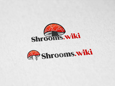 Shrooms.wiki design forum graphic design logo mushroms wiki