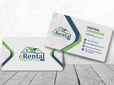 Business Card business card design graphic design property rental