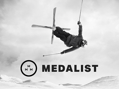 Medalist logo reupholstery brand logo logo redesign skiing sports website builder
