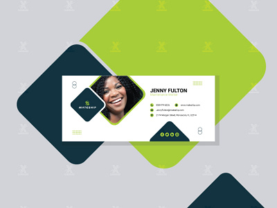 HTML Email signature Template