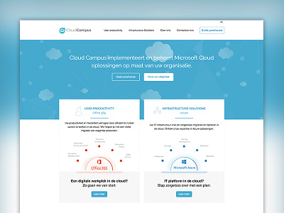 Cloud Campus branding cloud design logo logodesign ux web webdesign website