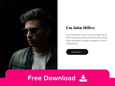 Miller - Free Identity HTML Template