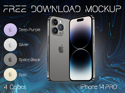 Free Download mockup iphone 14pro