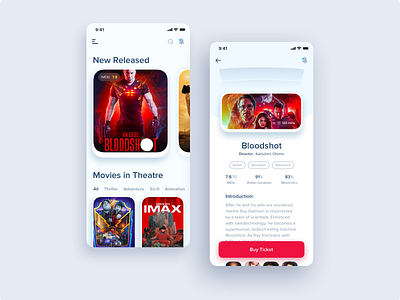 Movie Ticket Booking app android app design booking booking app booking system creative design ios app design movie app movie ticket booking ui uiux user interface