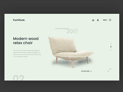 Furniture. Landing page