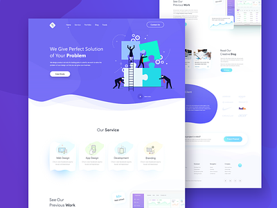 Agency Landing Page