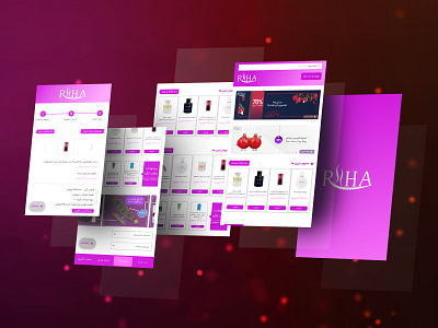 Riiha uiux redesign app branding design graphic design ui uiux ux