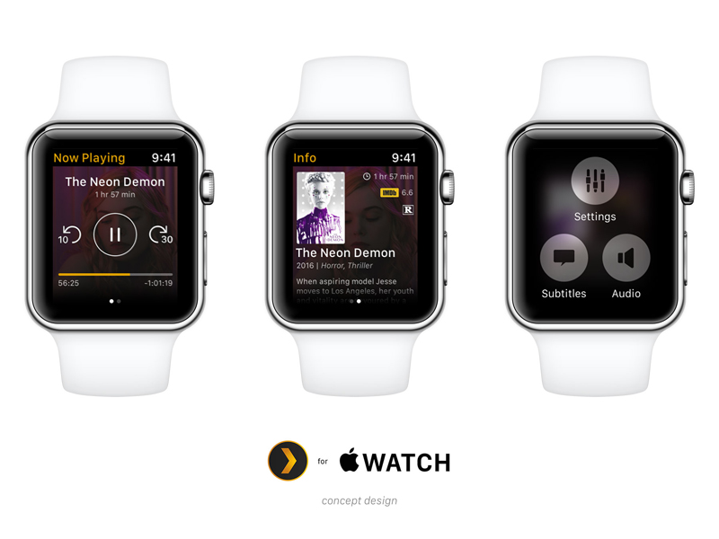 Plex – Apple Watch Concept Design