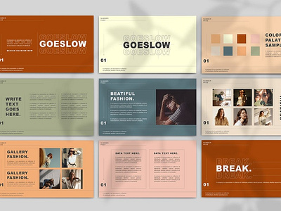 GOESLOW - Powerpoint Template #8