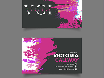 BUSINESS CARD branding business card design graphic design logo vector