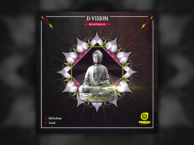 D-Vision EP Artwork artwork cover dance ep hardstyle music music cover