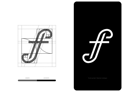 Forte brand identity creative creativity ghitea design golden ratio grid inspiration logo monogram music symbol vector